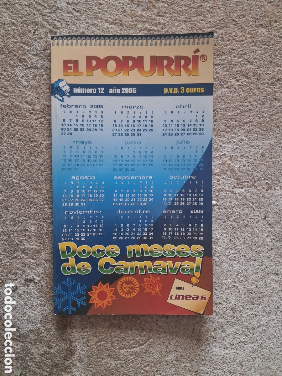 Riviste di musica: REVISTA EL POPURRI 2006 CARNAVAL CADIZ