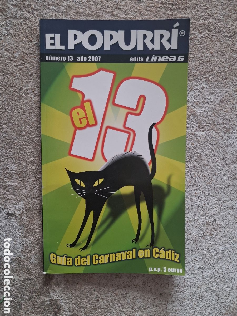 Riviste di musica: REVISTA EL POPURRI 2007 CARNAVAL CADIZ