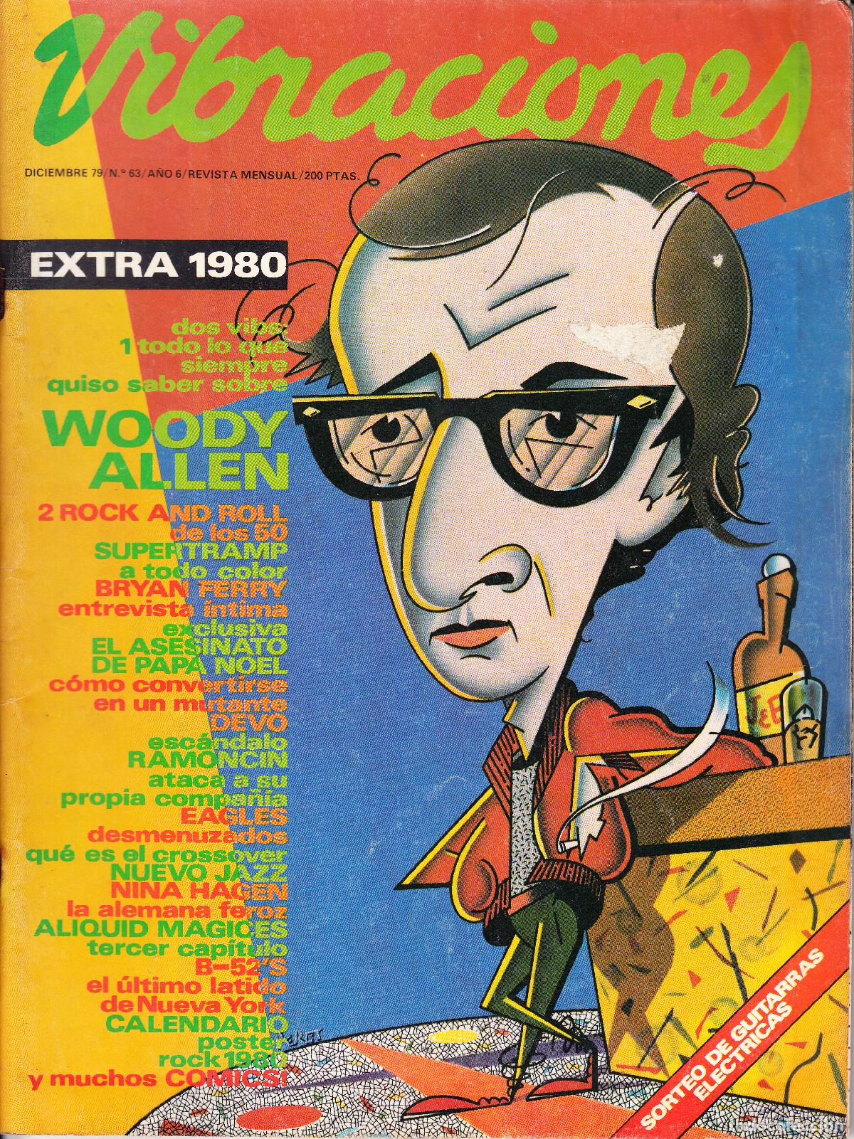 Revistas de m&uacute;sica: VIBRACIOES. N&ordm; 63. EXTRA 1980. 94 P&Aacute;GINAS.
