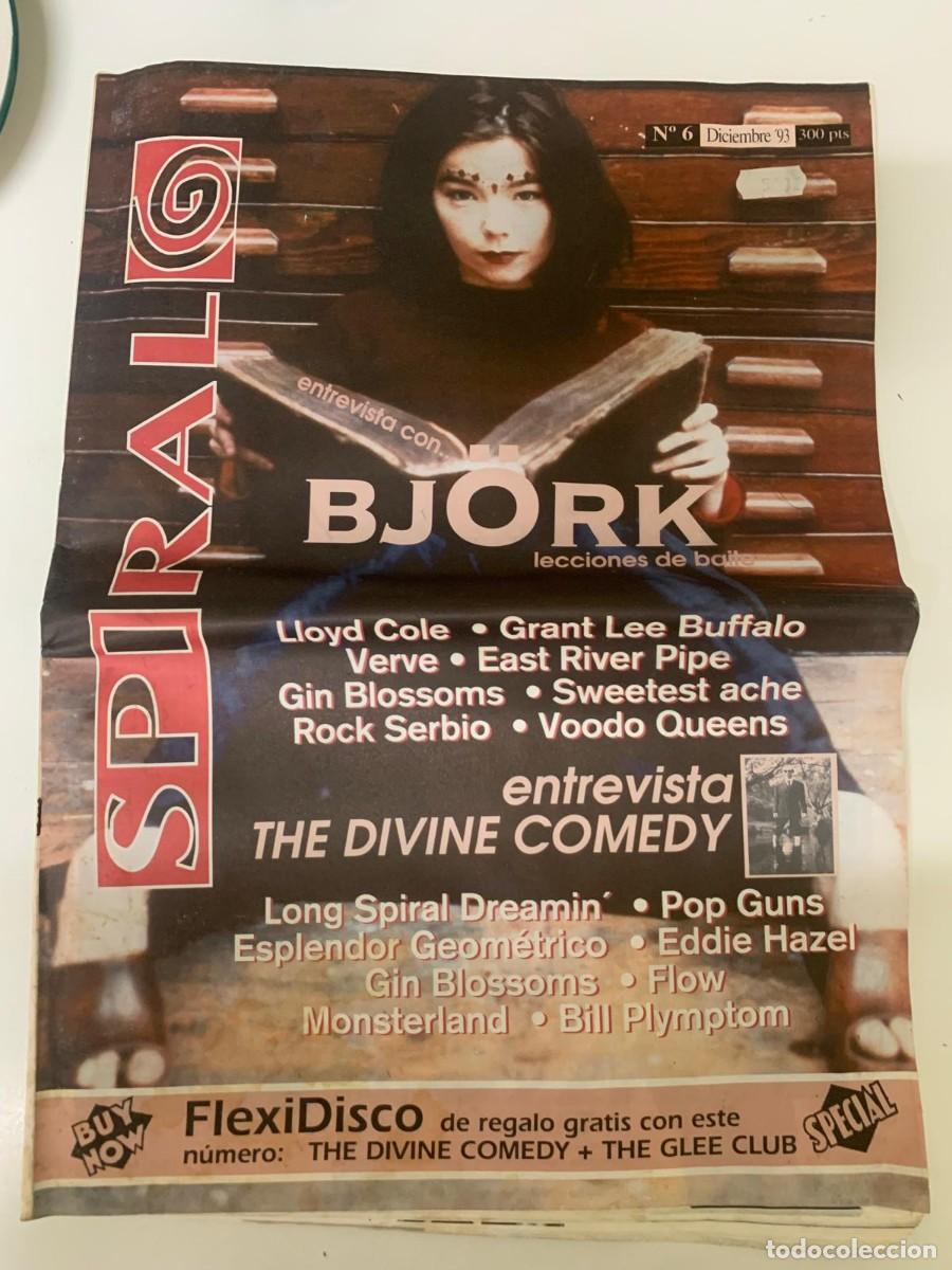 Revistas de m&uacute;sica: SPIRAL. N&ordm; 6. BJORK, LLOYD COLE, VERVE, ROCK SERBIO, THE DIVINE COMEDY, MONSTERLAND