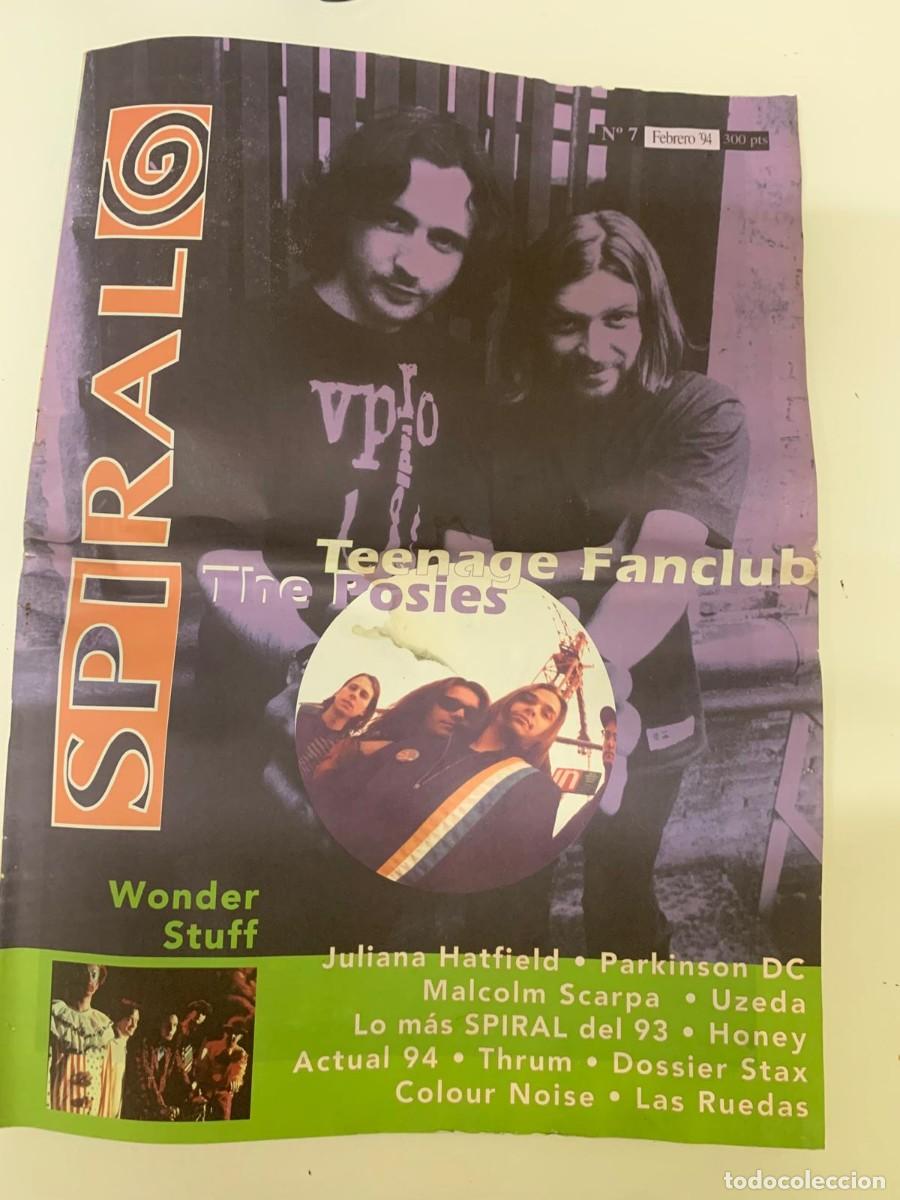 Revistas de m&uacute;sica: SPIRAL N&ordm; 7. TEENAGE FAN CLUB, THE POSIES, PARKINSON DC, MALCOLM SCARPA, DOSSIER STAX RECORDS
