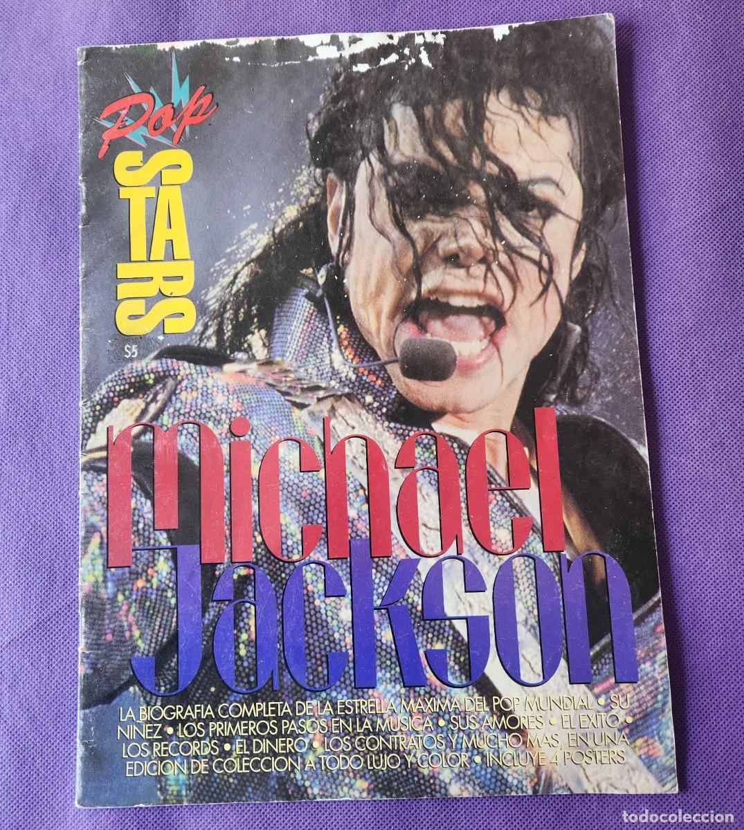 Riviste di musica: MICHAEL JACKSON - REVISTA biograf&iacute;a del Rey del Pop - Impresa en argentina 1993