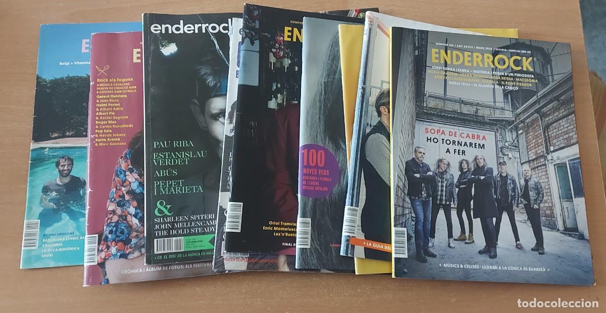 Revistas de m&uacute;sica: 9 revistas musical ENDERROCK 140 156 253 255 256 261...