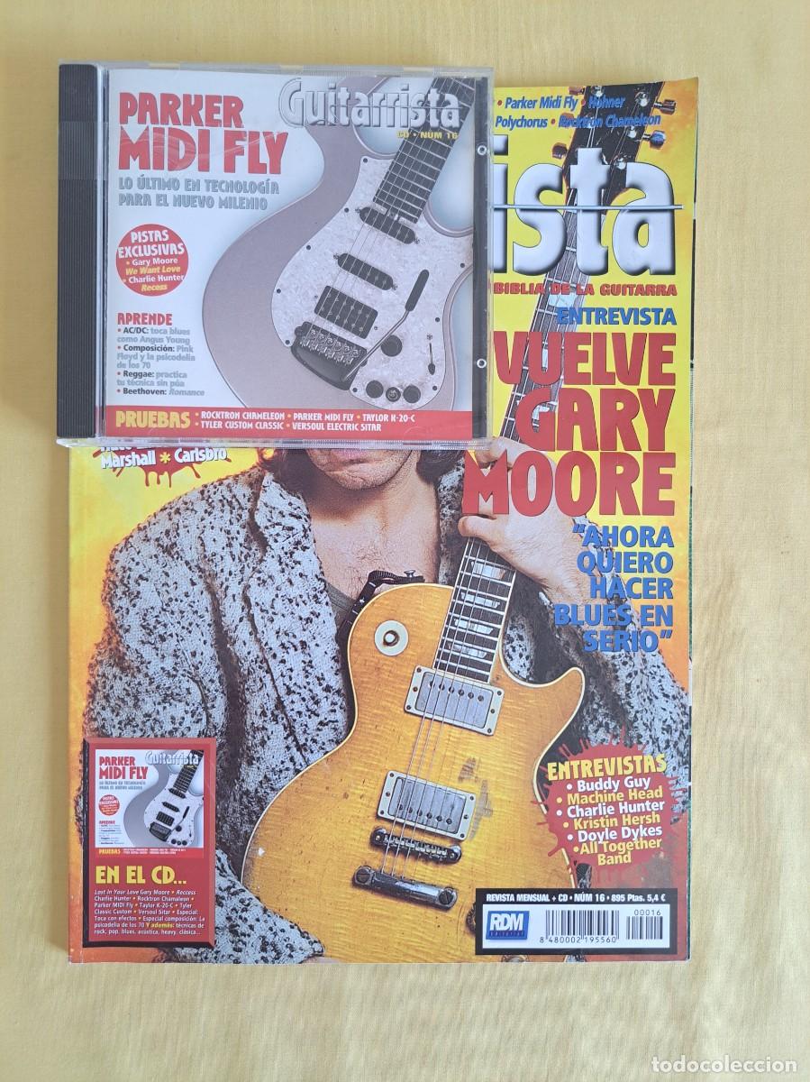 Revistas de m&uacute;sica: REVISTA GUITARRISTA N&ordm; 16: VUELVE GARY MOORE - DICIEMBRE 1999