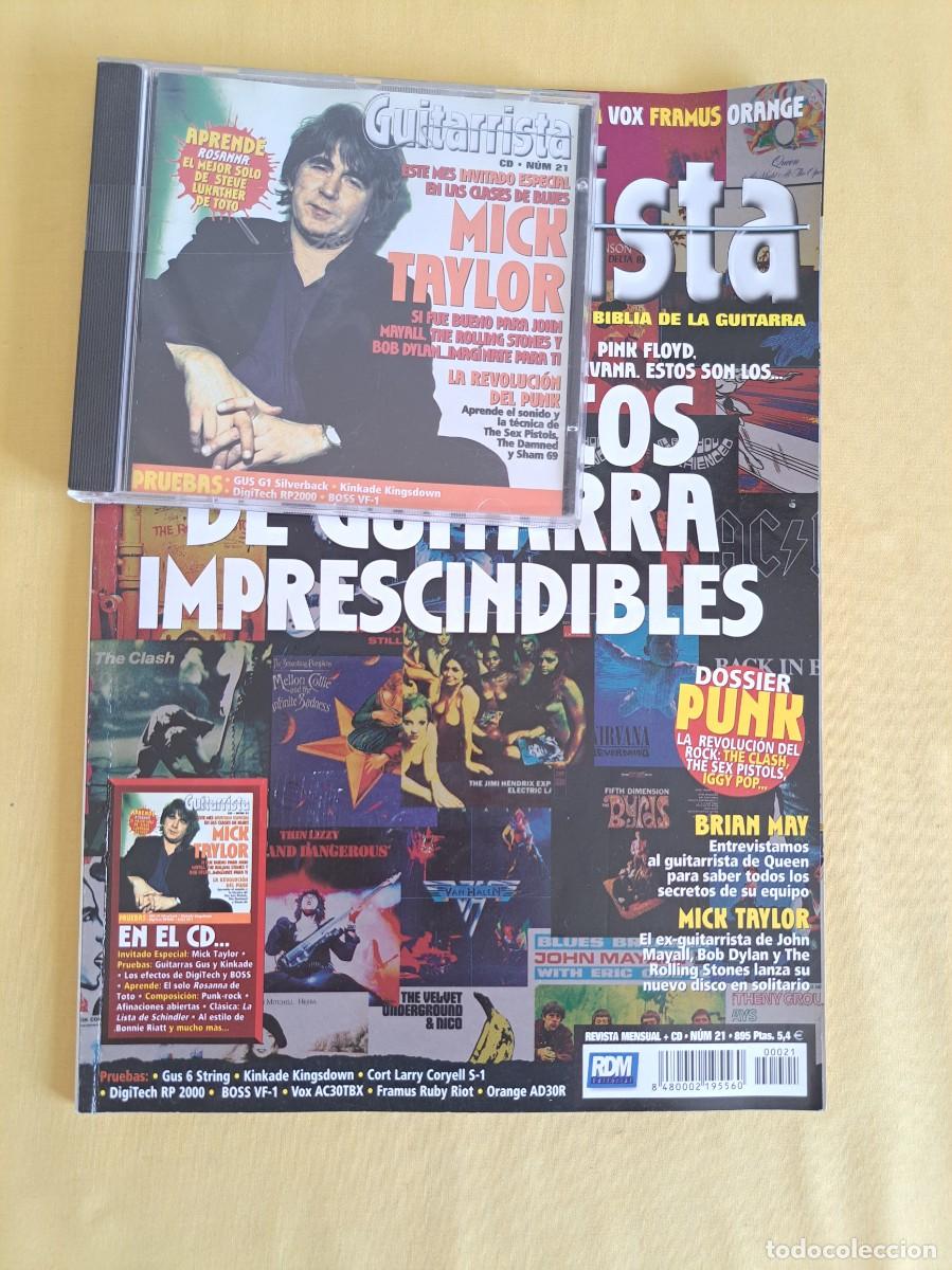 Revistas de m&uacute;sica: REVISTA GUITARRISTA N&ordm; 21: 101 DISCOS DE GUITARRA IMPRESCINDIBLES - MAYO 2000