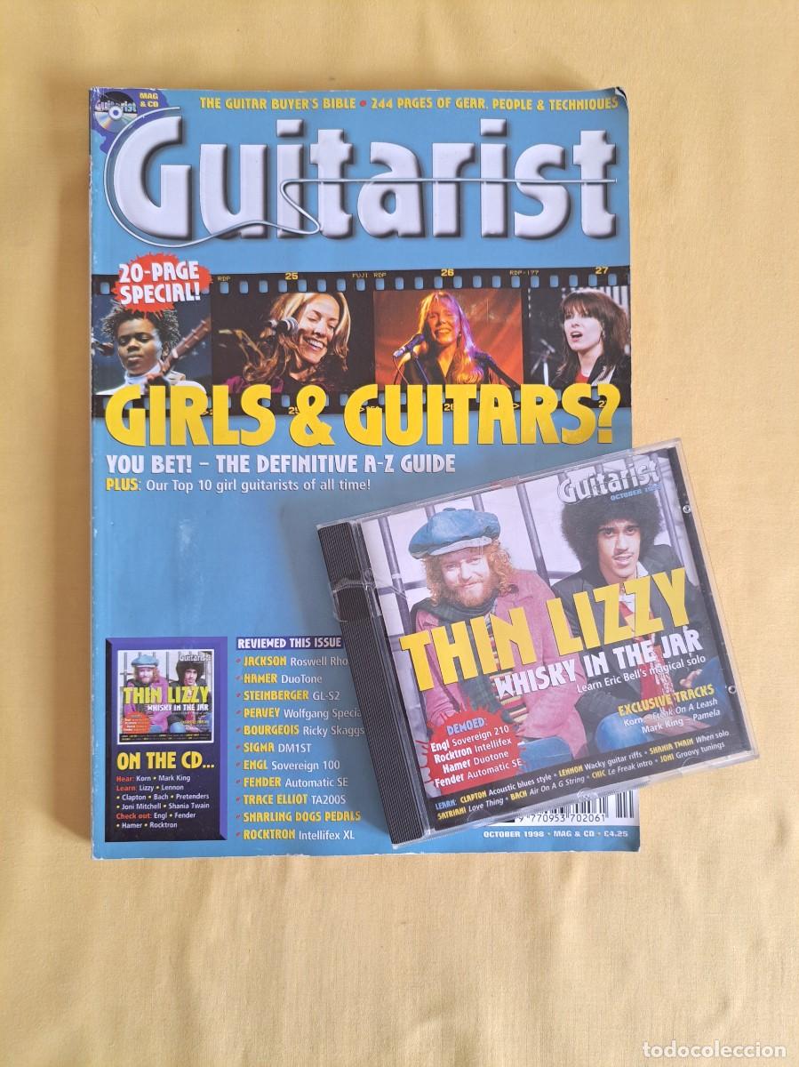 Revistas de m&uacute;sica: REVISTA GUITARIST N&ordm; 33 - GIRLS AND GUITARS? - OCTOBER 1998 - IDIOMA INGLES