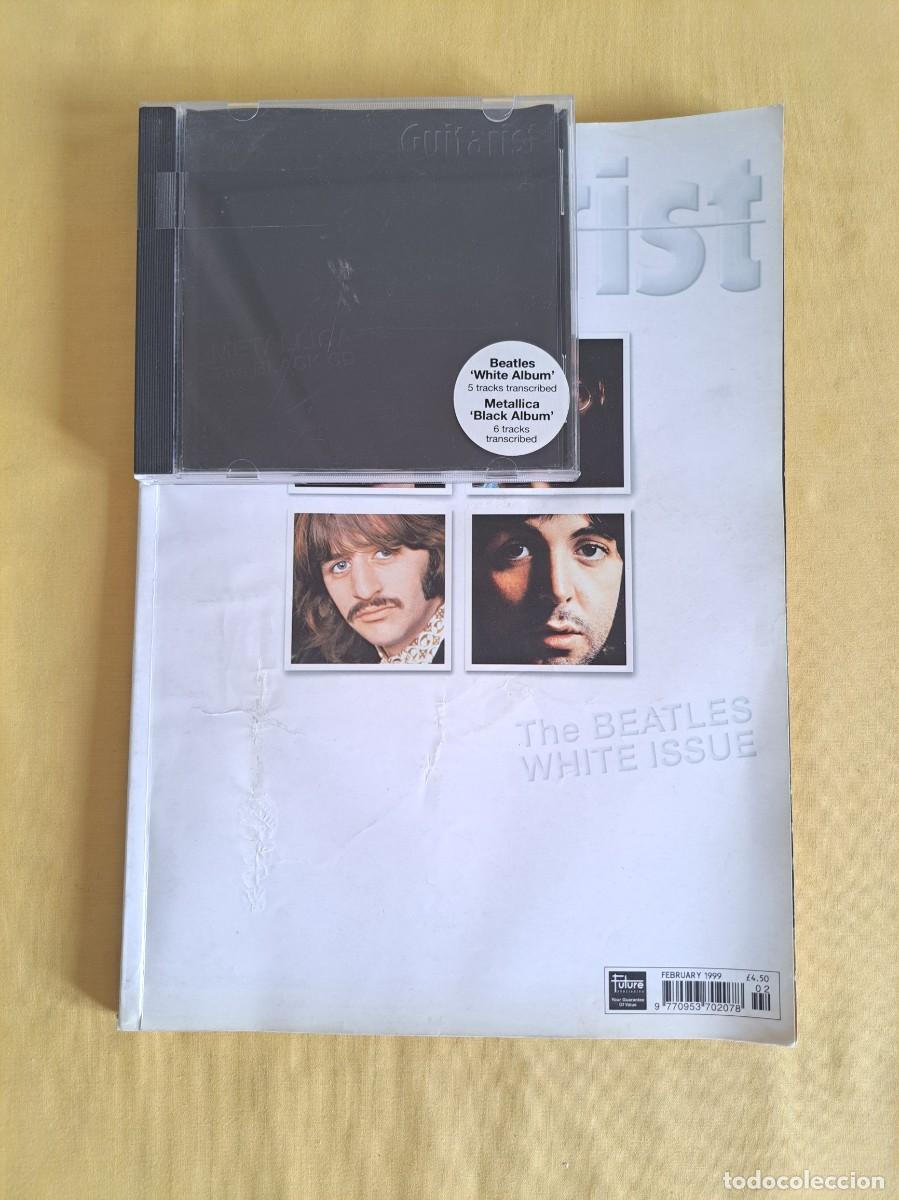 Revistas de m&uacute;sica: REVISTA GUITARIST - THE BEATLES WHITE ISSUE - FEBRUARY 1999 - IDIOMA INGLES