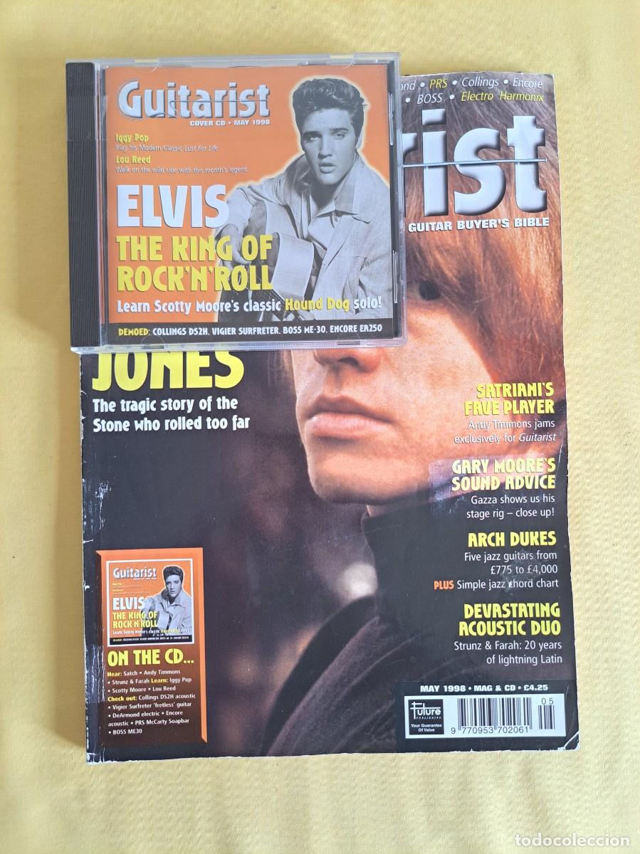 Revistas de m&uacute;sica: REVISTA GUITARIST - THE ROLLING STONES: BRIAN JONES - MAY 1998 - IDIOMA INGLES