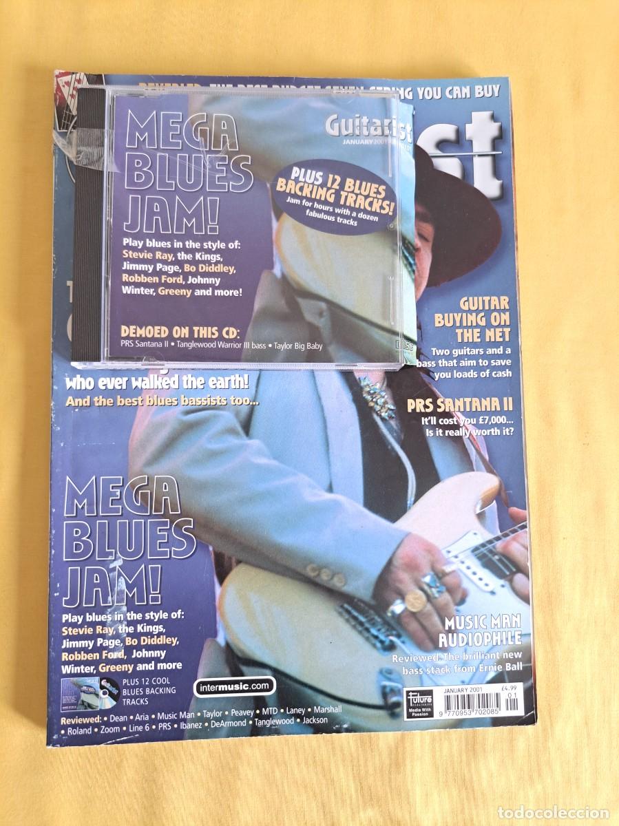 Revistas de m&uacute;sica: REVISTA GUITARIST - THE 50 GREATEST BLUES GUITARITS - JANUARY 2001 - IDIOMA INGLES