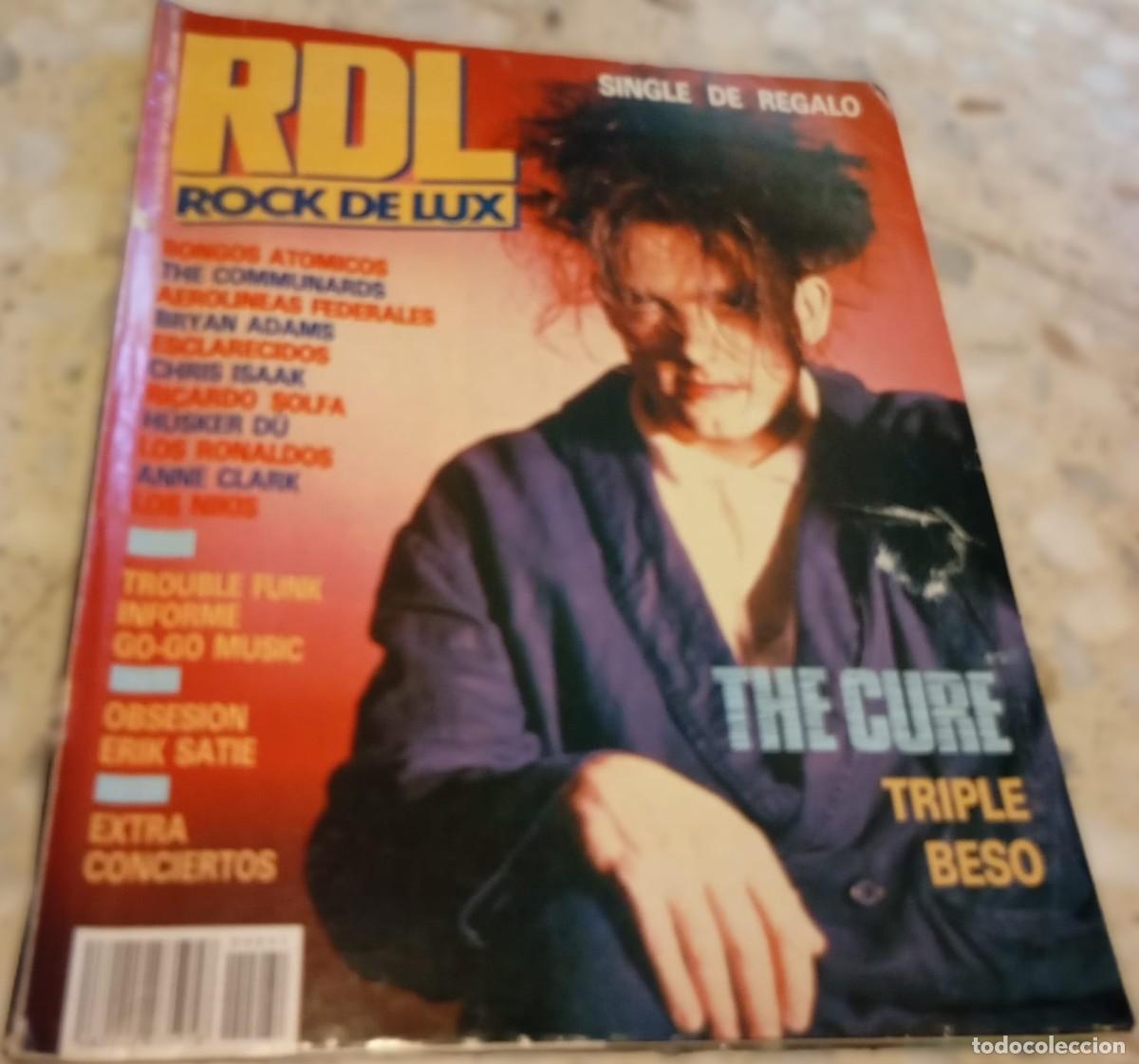 Revistas de m&uacute;sica: RDL ROCK DE LUX N&ordm; 31, JUNIO 1987, THE CURE - TRIPLE BESO