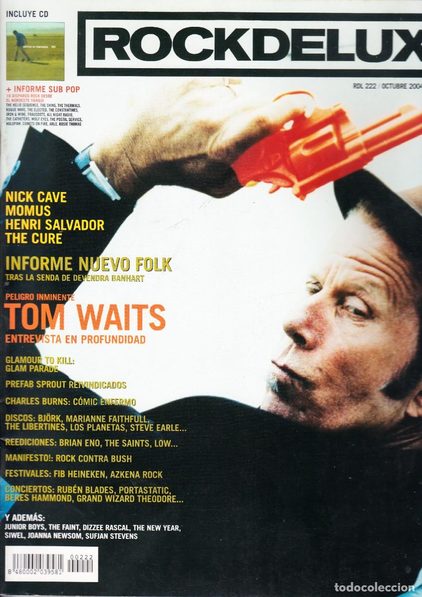 Music magazines: ROCK DE LUX. N&ordm; 222. TOM WAITS, NICK CAVE, THE CURE, NUEVO FOLK, PREFAB SPROUT