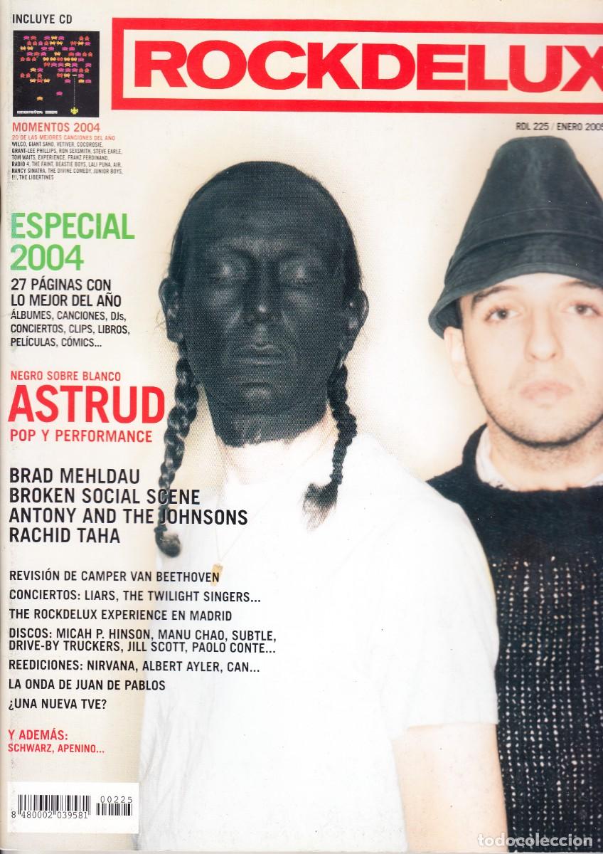 Music magazines: ROCK DE LUX. N&ordm; 225. LO MEJOR DEL A&Ntilde;O 2004, ASTRUD, ANTHONY AND THE JOHNSONS
