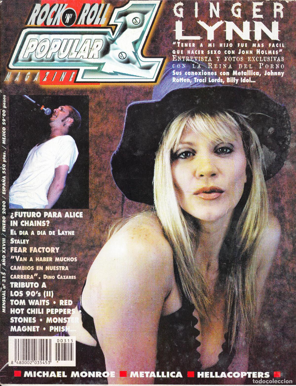 Musikzeitschriften: POPULAR 1. N&ordm; 315. GINGER LYNN. ALICE IN CHAINS, FEAR FACTORY, MICHAEL MONROE, HELLACOPTERS