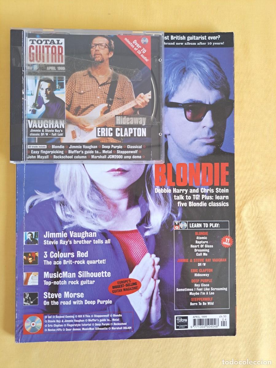 Revistas de m&uacute;sica: TOTAL GUITAR - BLONDIE - MARCH 1999 - IDIOMA INGLES