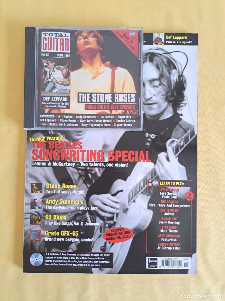 Revistas de m&uacute;sica: TOTAL GUITAR - THE BEATLES SONGWRITING SPECIAL -SEPTEMBER 1999 - IDIOMA INGLES