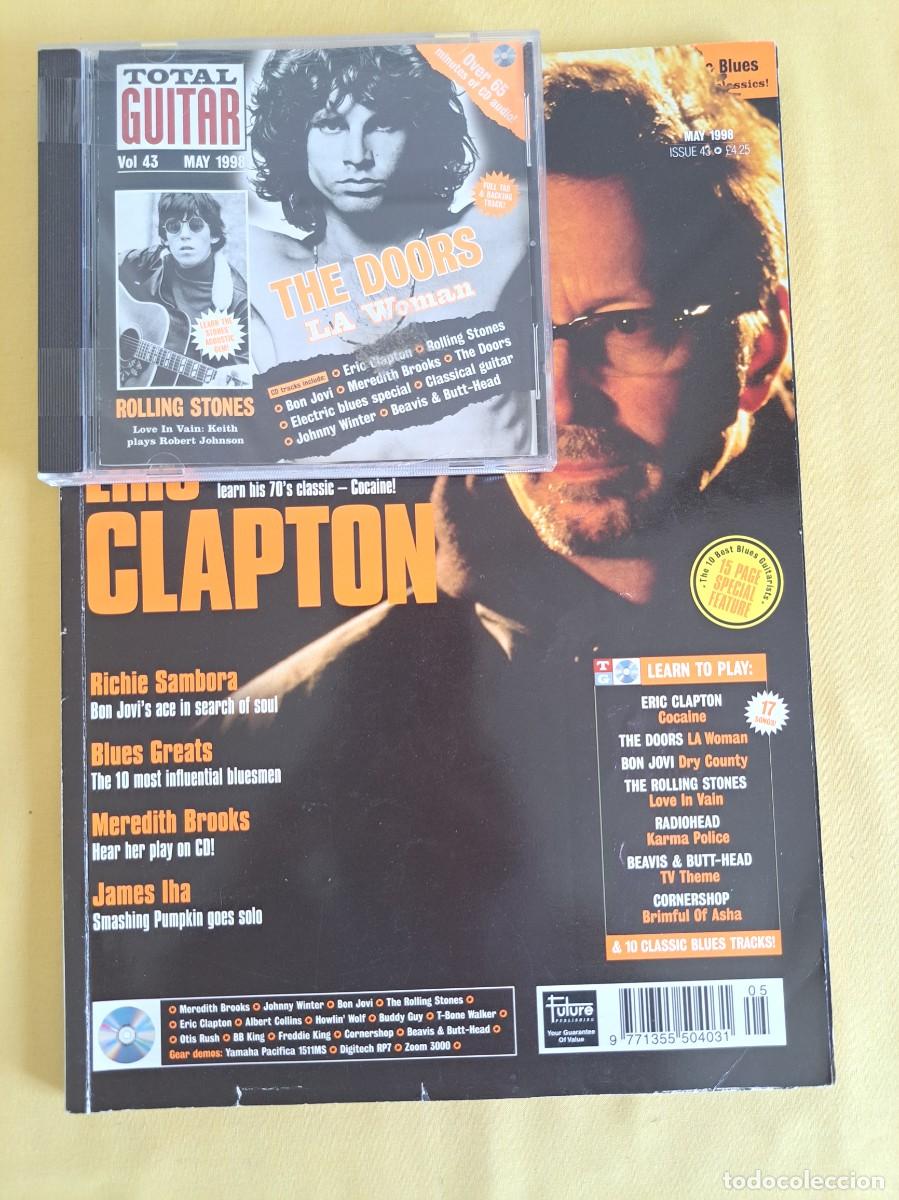 Revistas de m&uacute;sica: TOTAL GUITAR - ERIC CLAPTON - MAYO 1998 - IDIOMA INGLES