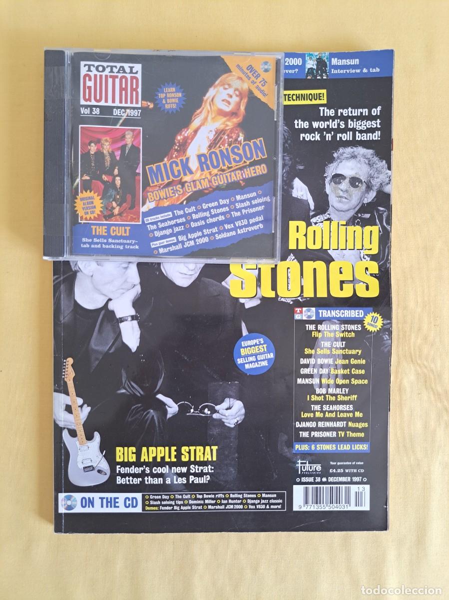 Revistas de m&uacute;sica: TOTAL GUITAR - THE ROLLING STONES - DECEMBER 1997 - IDIOMA INGLES