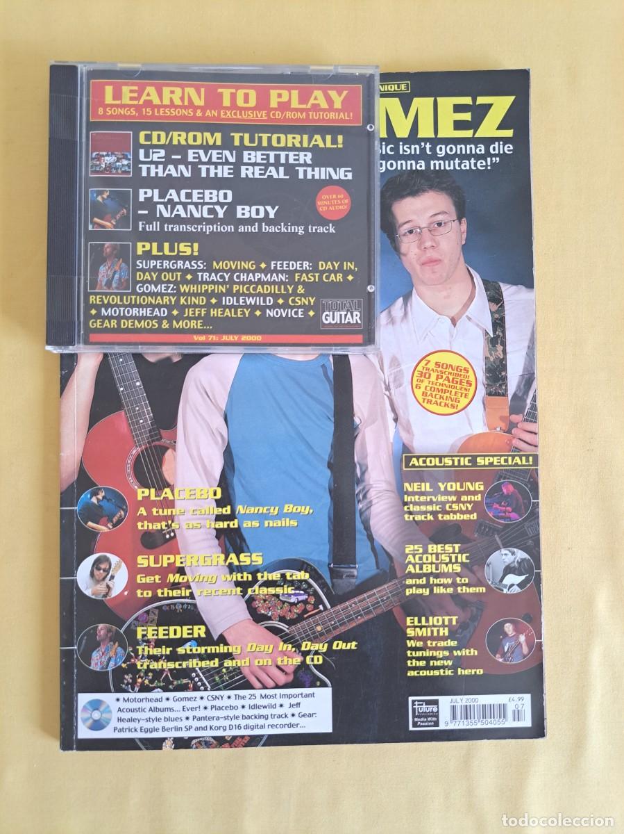 Revistas de m&uacute;sica: TOTAL GUITAR - GOMEZ - JULY 2000 - IDIOMA INGLES