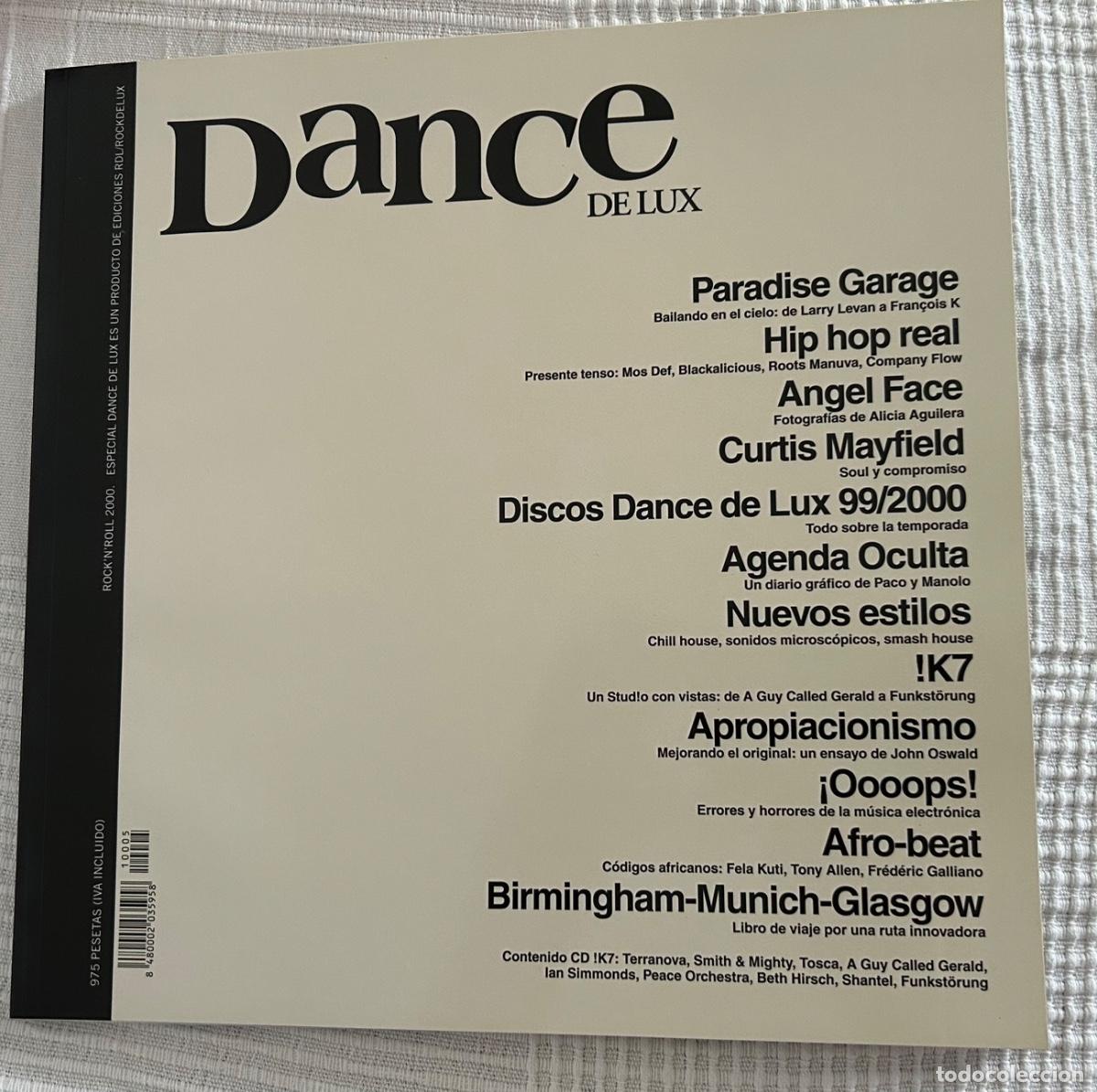 Revistas de m&uacute;sica: Revista Dance de Lux. A&ntilde;o 2000