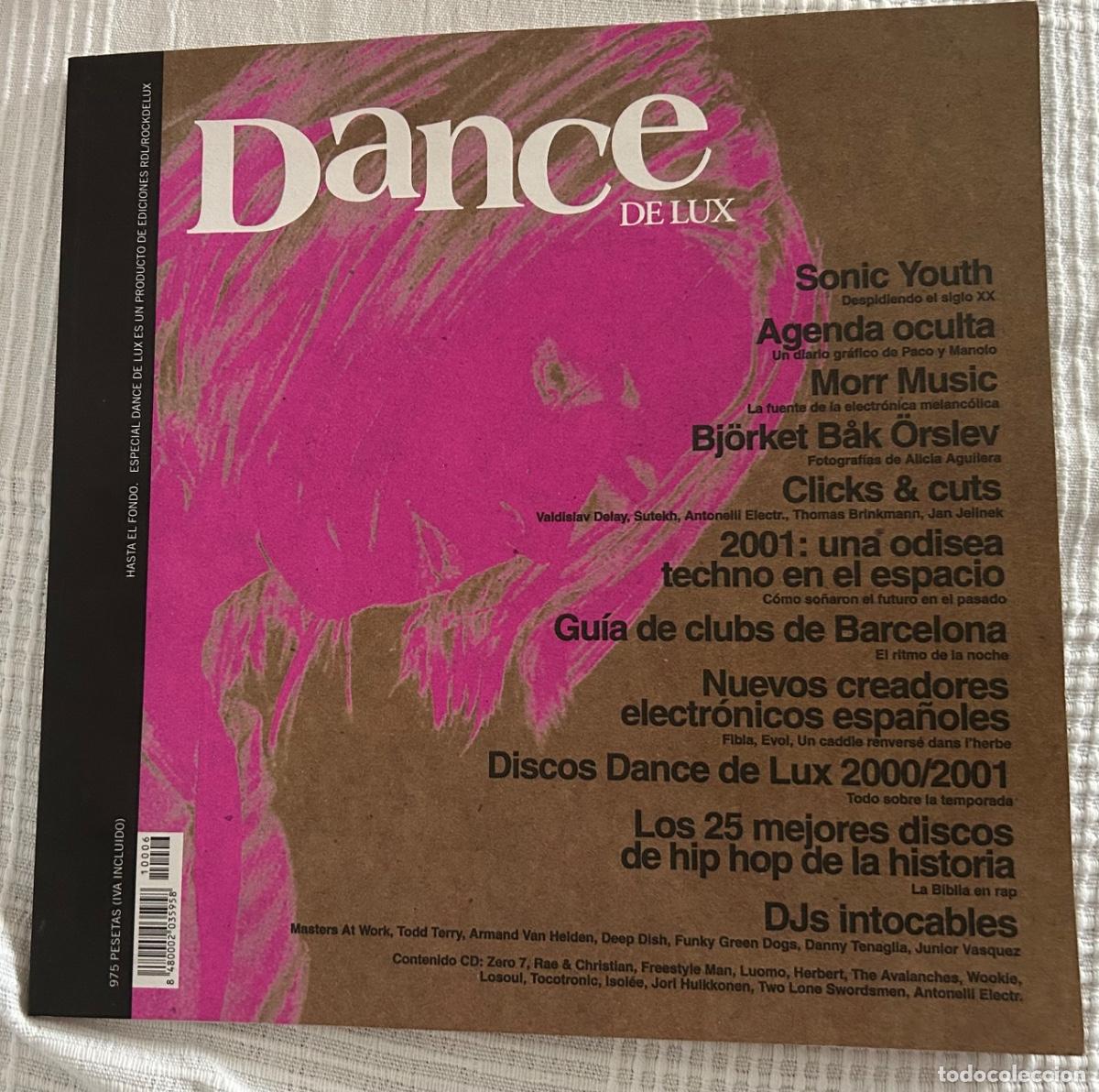 Revistas de m&uacute;sica: Revista Dance de Lux. A&ntilde;o 2001