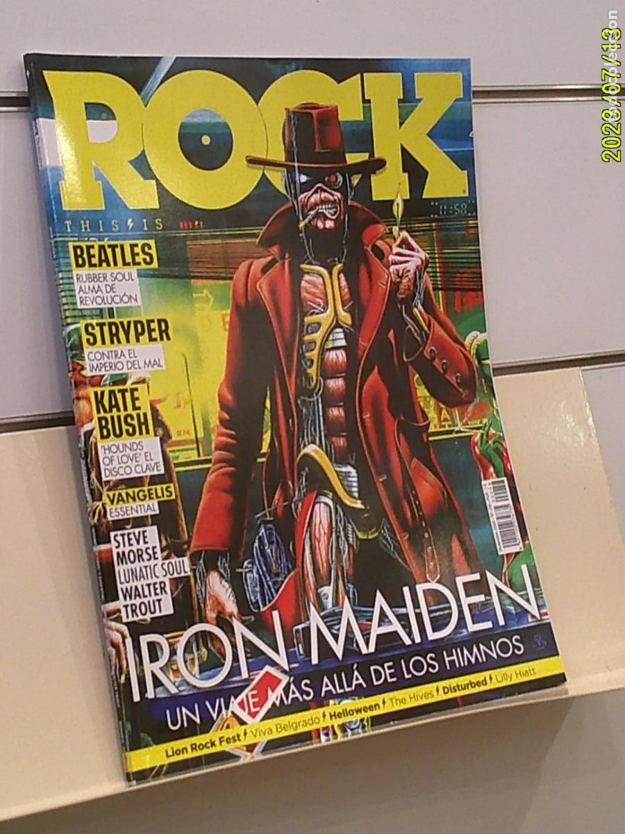 Revistas de m&uacute;sica: REVISTA THIS IS ROCK N&ordm; 258 DICIEMBRE 2025 IRON MAIDEN