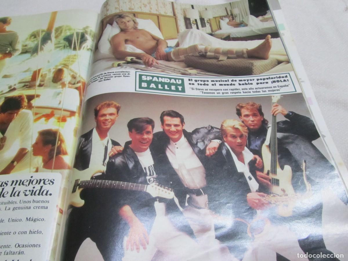 Revistas de m&uacute;sica: SPANDAU BALLET, REPORTAJE DE REVISTA HOLA 1985