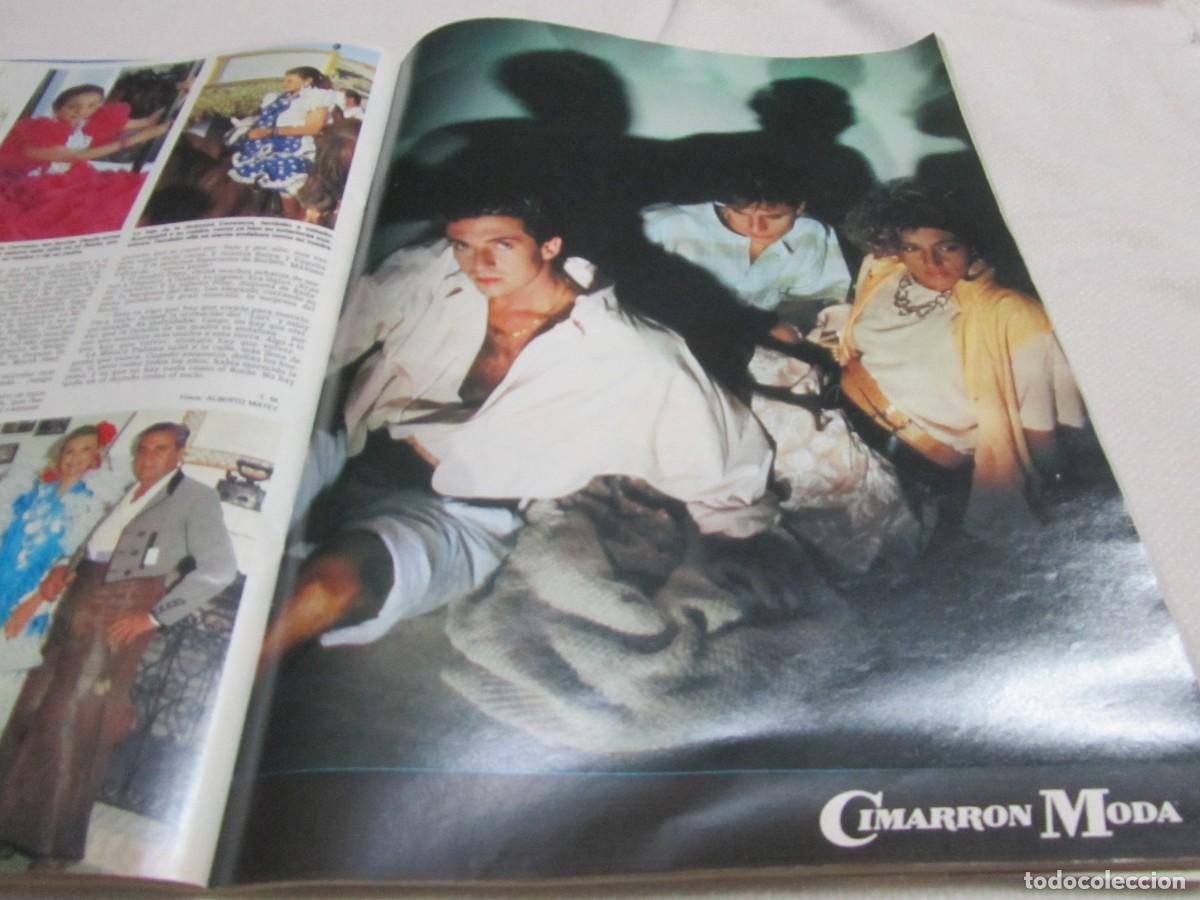 Revistas de m&uacute;sica: MECANO, ANUNCIO CIMARRON MODA EN REVISTA HOLA 1985