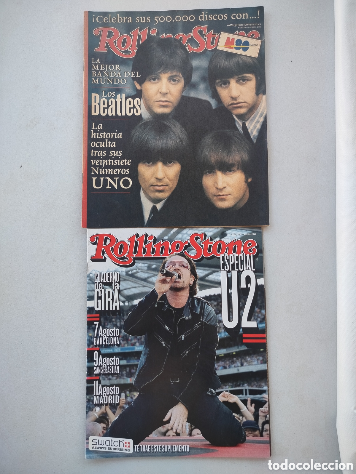 Revistas de m&uacute;sica: U2/Beatles Especiales Rolling Stone