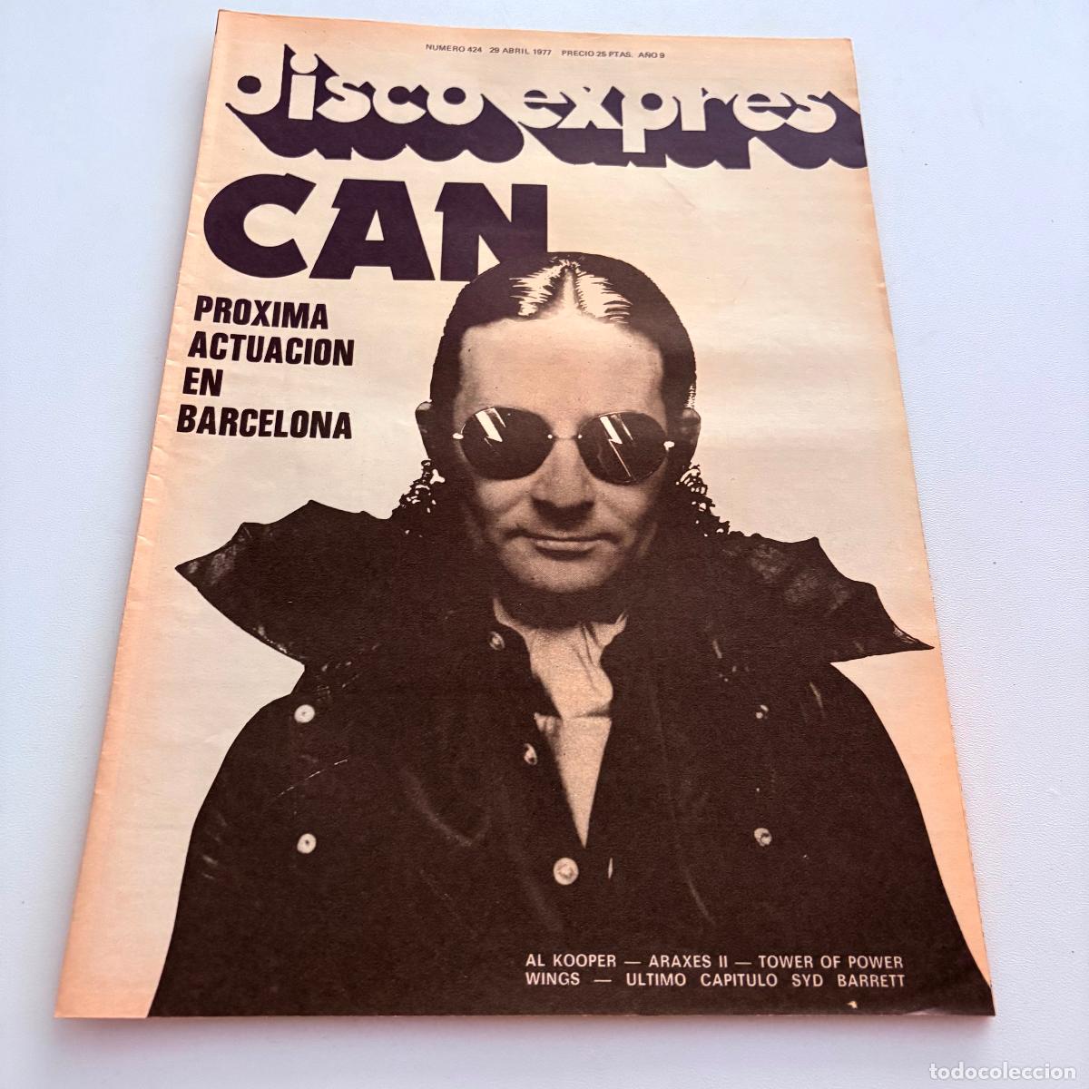 Revistas de m&uacute;sica: REVISTA PERIODICO DISCO EXPRES N&ordm; 424 CAN WINGS