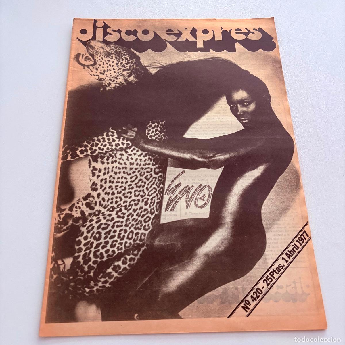 Revistas de m&uacute;sica: REVISTA PERIODICO DISCO EXPRES N&ordm; 420