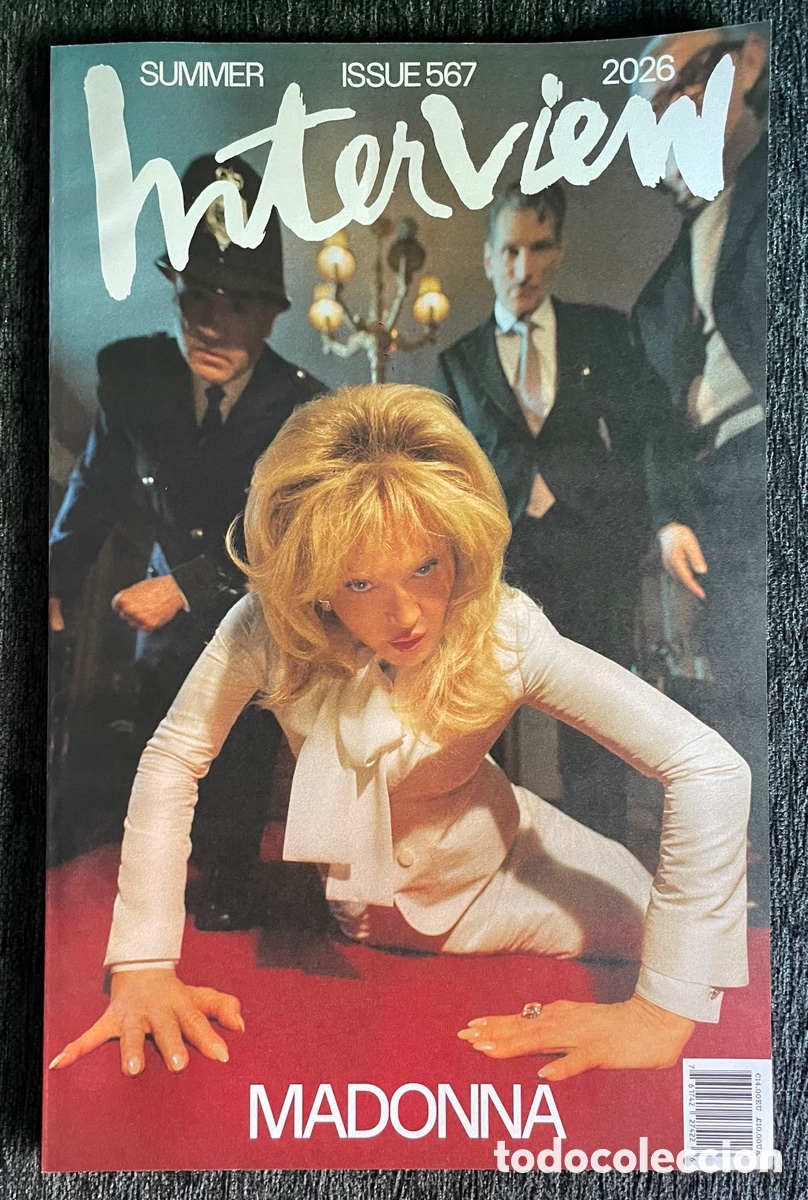 Revistas de m&uacute;sica: MADONNA REVISTA INTERVIEW 2026 NUEVA