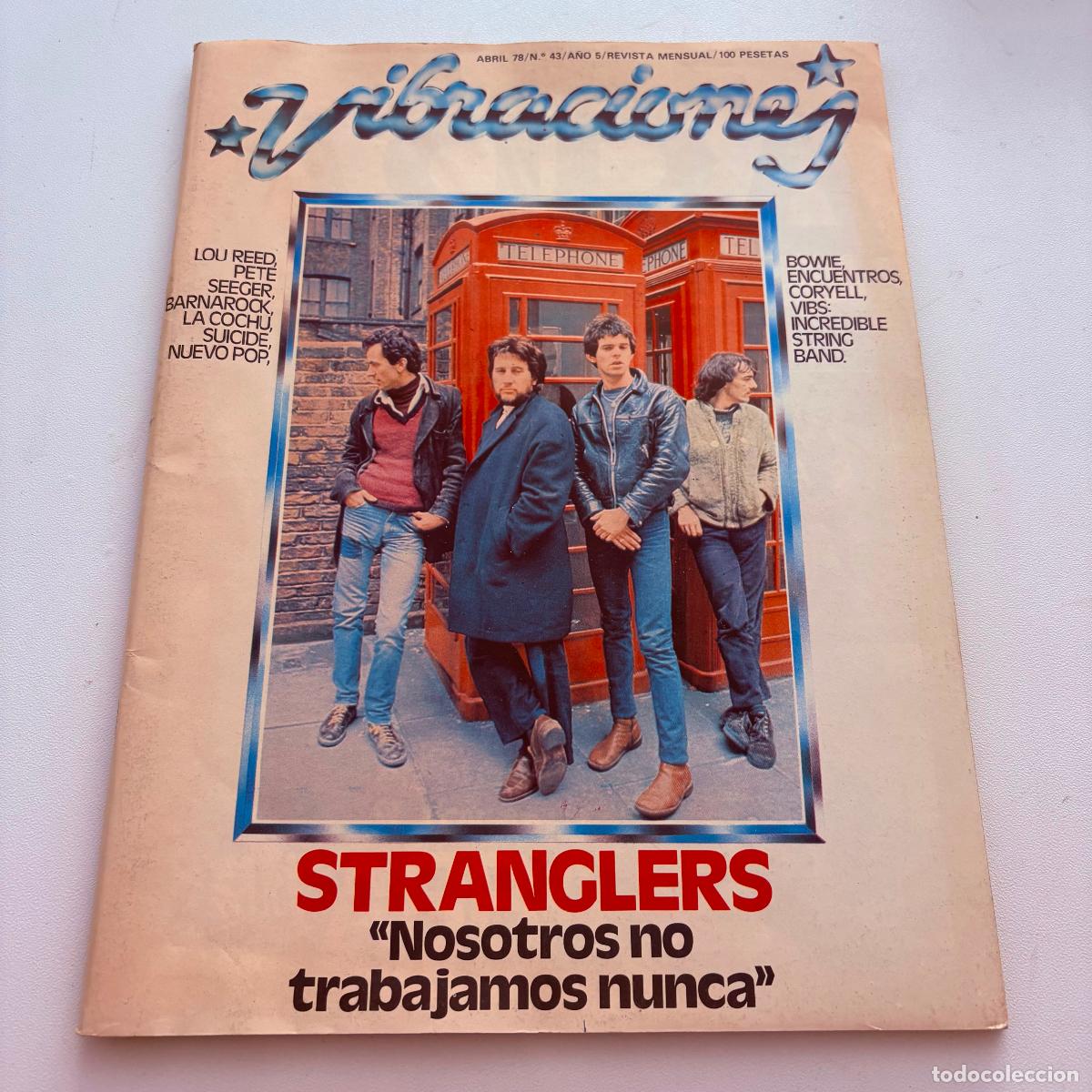 Revistas de m&uacute;sica: revista vibraciones n&ordm; 43