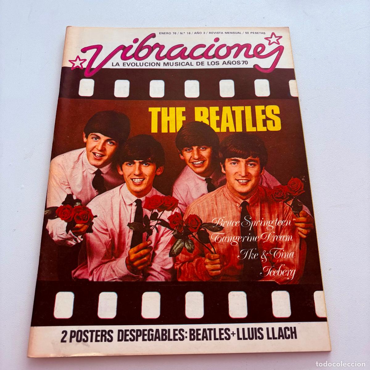 Revistas de m&uacute;sica: revista vibraciones n&ordm; 15 the beatles NO INCLUYE POSTER CENTRAL