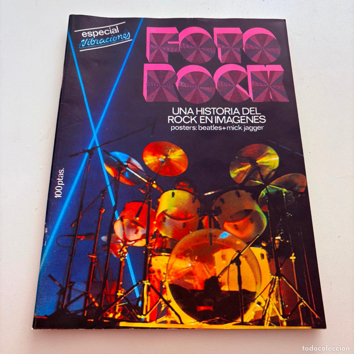 Revistas de m&uacute;sica: revista vibraciones especial foto rock COMPLETA con sus posters!