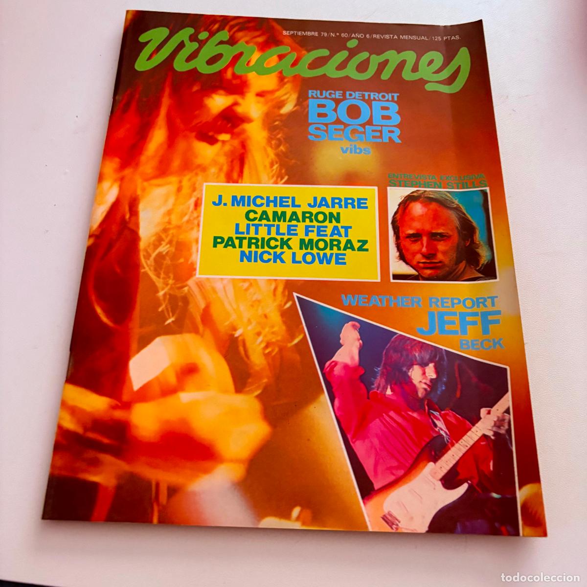 Revistas de m&uacute;sica: revista vibraciones n&ordm; 60 camaron jeff beck COMPLETA
