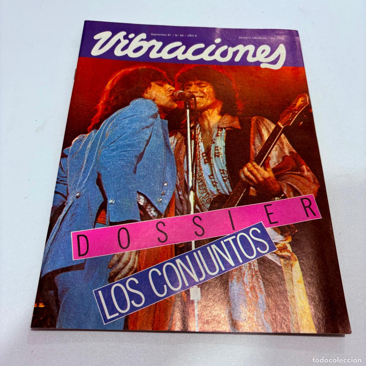 Revistas de m&uacute;sica: revista vibraciones n&ordm; 84 dossier los conjuntos INCLUYE POSTER CENTRAL the beatles