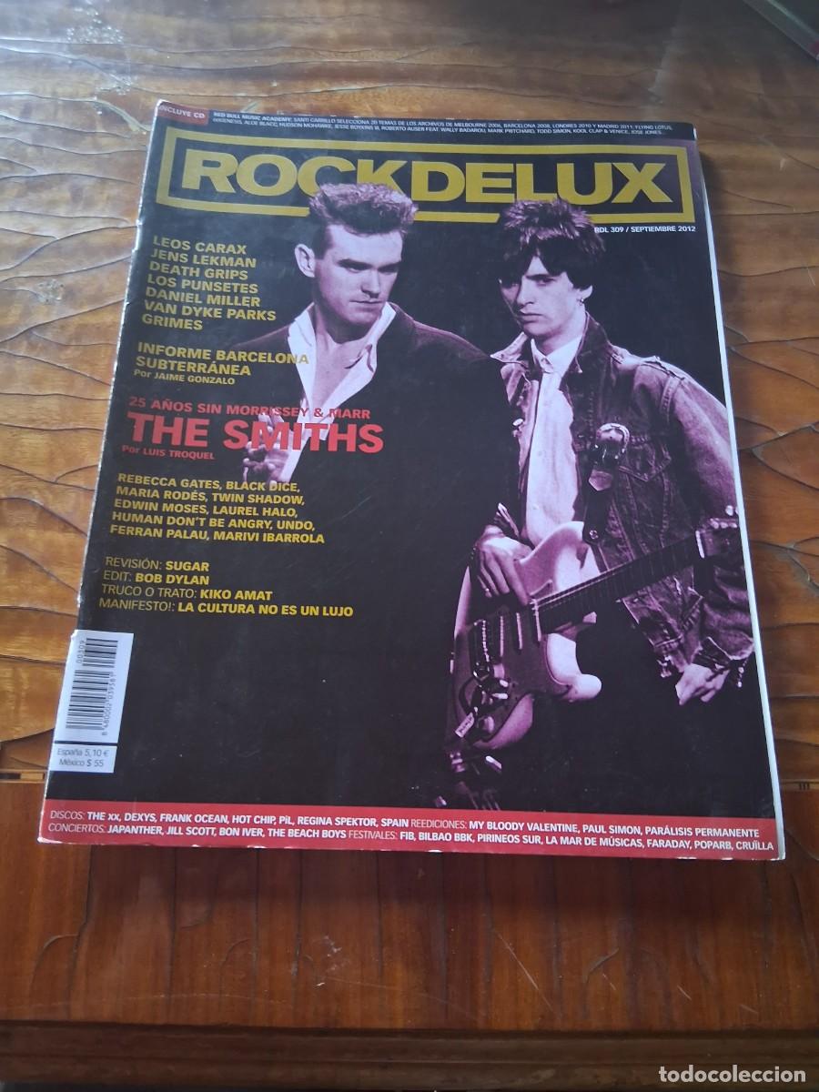 Revistas de m&uacute;sica: Revista m&uacute;sica Rockdelux rock 309 Morrissey & Marr the smiths Leos Carax Jens Lekman Death Grips