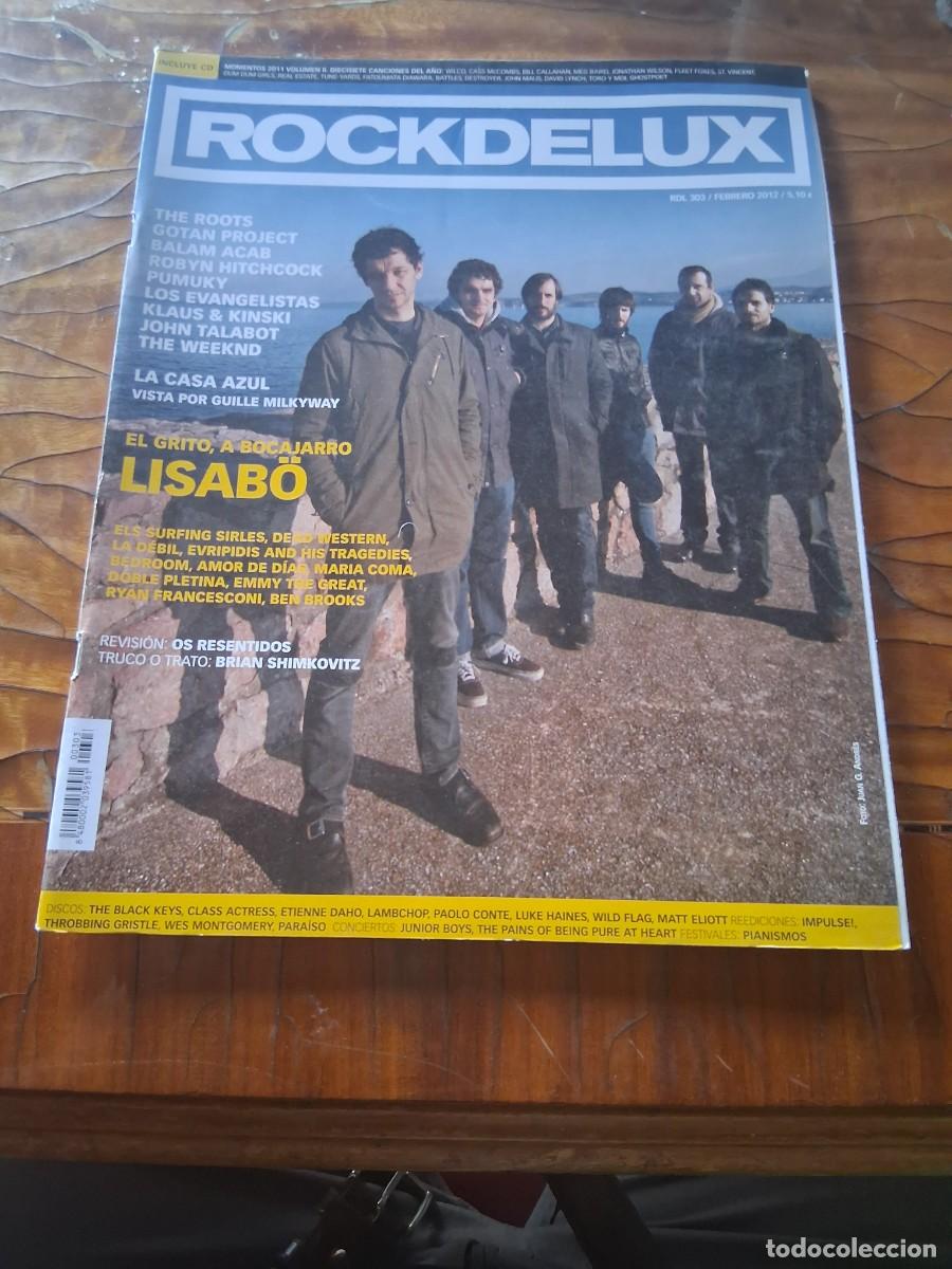 Revistas de m&uacute;sica: Revista m&uacute;sica Rockdelux rock 303 Lisab&ouml; The Roots Gotan Project Balam Acab Maria Coma