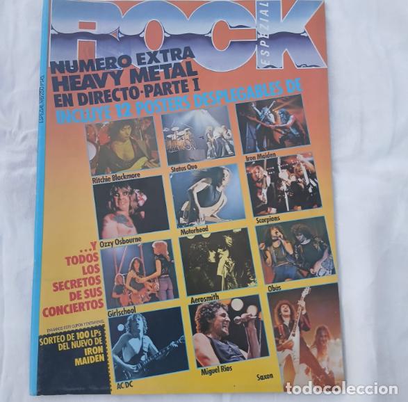 Revistas de m&uacute;sica: Revista de rock incluye 12 posters