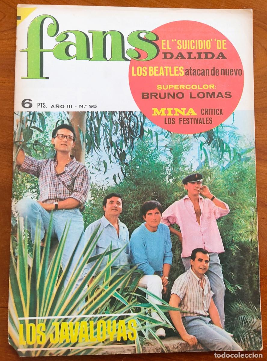 Revistas de m&uacute;sica: REVISTA FANS N&ordm; 95 - A&Ntilde;O 1967 - THE SPENCER DAVIS GROUP, POSTER CENTRAL BRUNO LOMAS