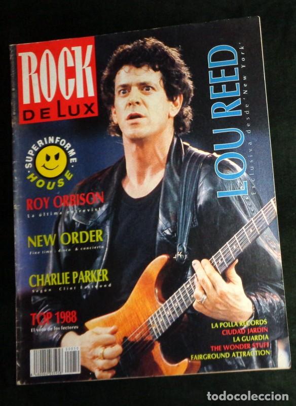 Revistas de m&uacute;sica: REVISTA ROCK DE LUX RDL N&ordm;50 Marzo 1989. POLLA RECORDS AZAGRA COMIC. LOQUILLO. MECANO. SCORPIONS.