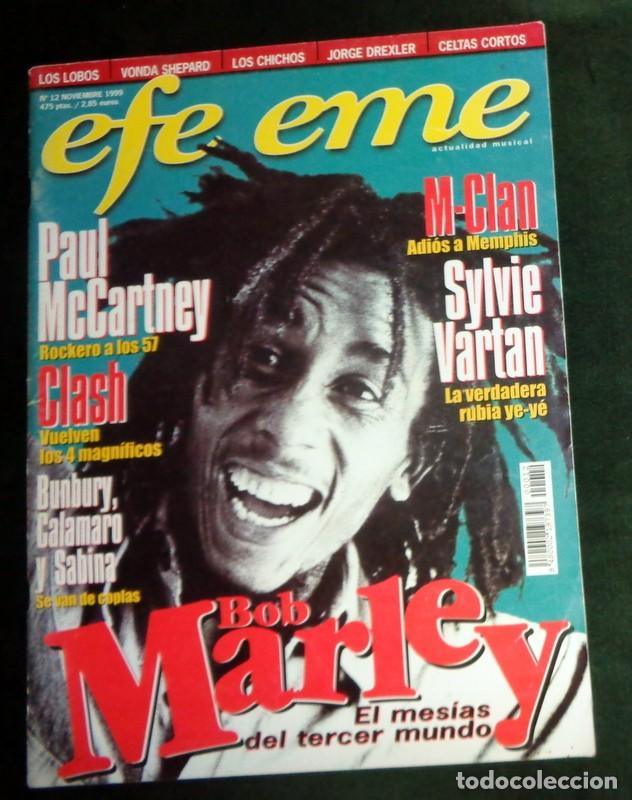 Revistas de m&uacute;sica: REVISTA EFE EME N&ordm;12 Noviembre 1999. LOQUILLO. JOAQUIN SABINA. BUNBURY. ESTOPA RESE&Ntilde;A PRIMER DISCO