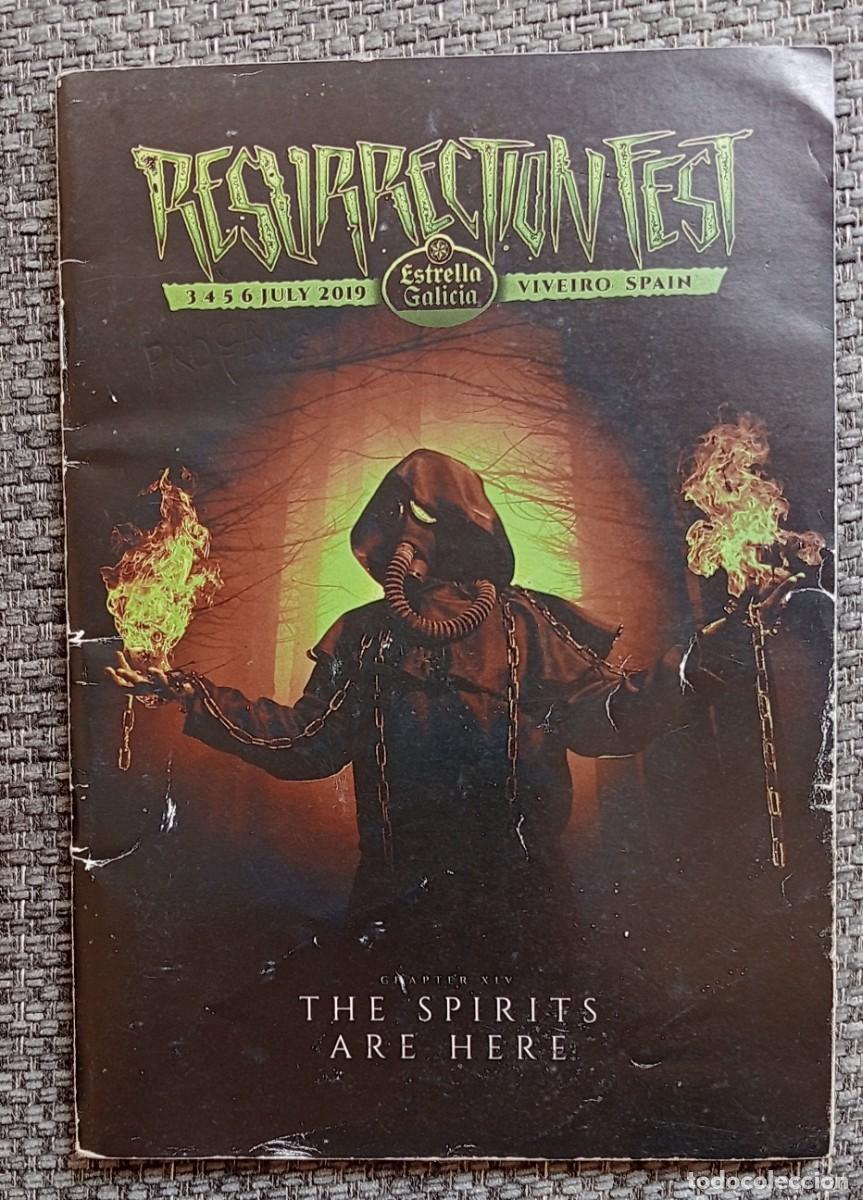 Revistas de m&uacute;sica: Resurrection Fest 2019 Viveiro King Diamond Slayer Slipknot Arch Enemy /Variascompras10%o 20%descuen
