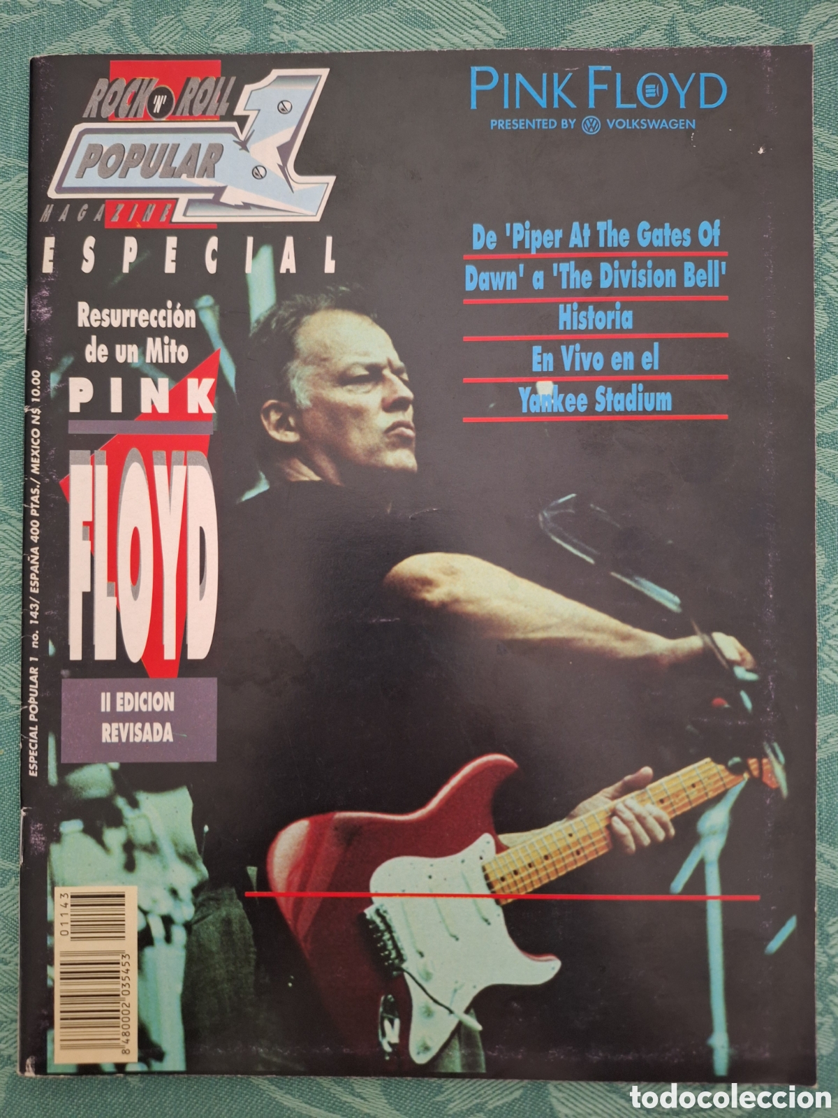 Revistas de m&uacute;sica: POPULAR 1 ESPECIAL 143 PINK FLOYD CON POSTERS