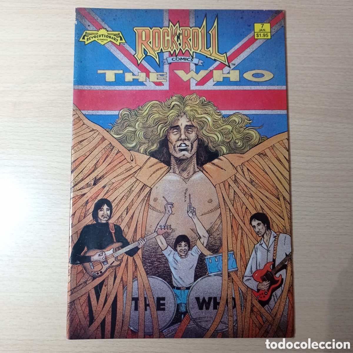 Revistas de m&uacute;sica: THE WHO, ROCK 'N' ROLL COMICS. 1990