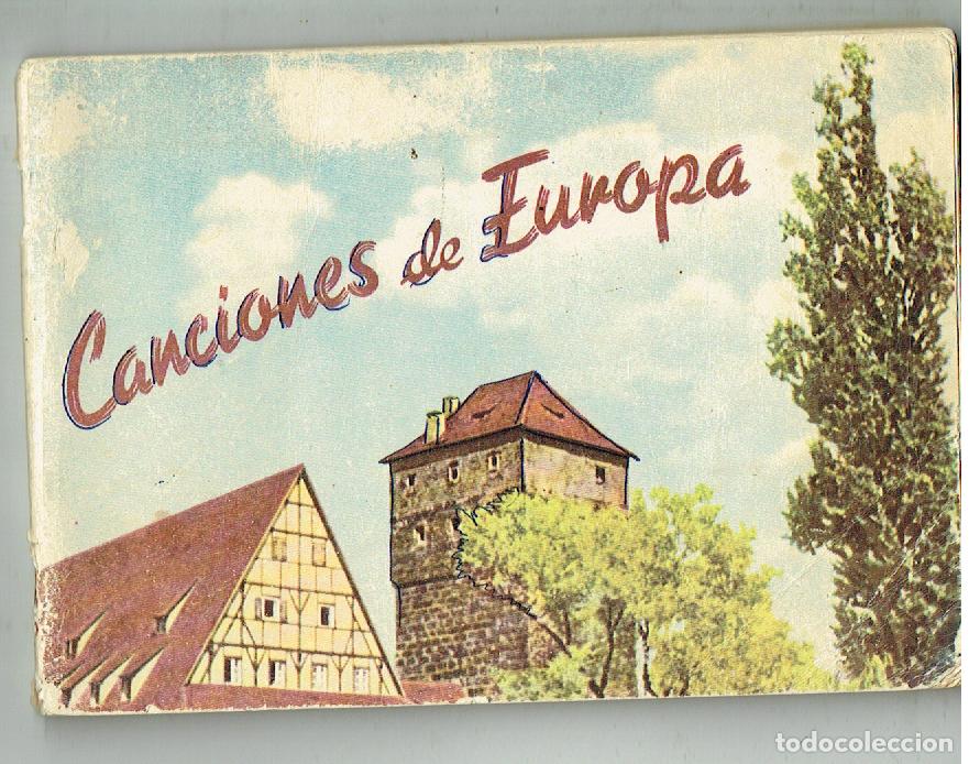 Revistas de m&uacute;sica: CANCIONES DE EUROPA. M&Uacute;SEO CATEQUISTICO DIOCESANO. SEMINARIO CONCILIAR. LOGRO&Ntilde;O, ED.PRIVADA.(ST/PR6)