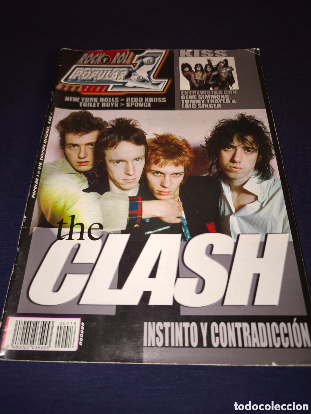 Revistas de m&uacute;sica: Popular 1 N&deg; 416 The Clash Kiss