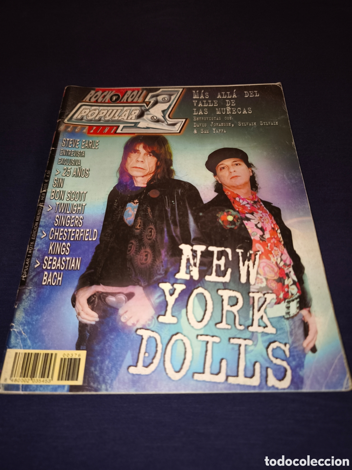 Revistas de m&uacute;sica: Popular 1 N&deg; 376 New York Dolls