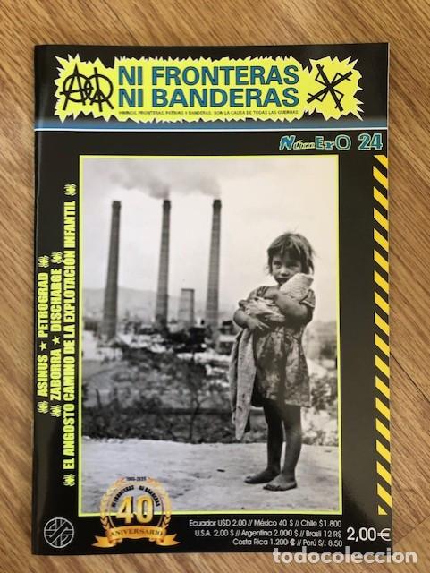 Revistas de m&uacute;sica: Ni Fronteras Ni Banderas n&uacute;mero 24 Fanzine