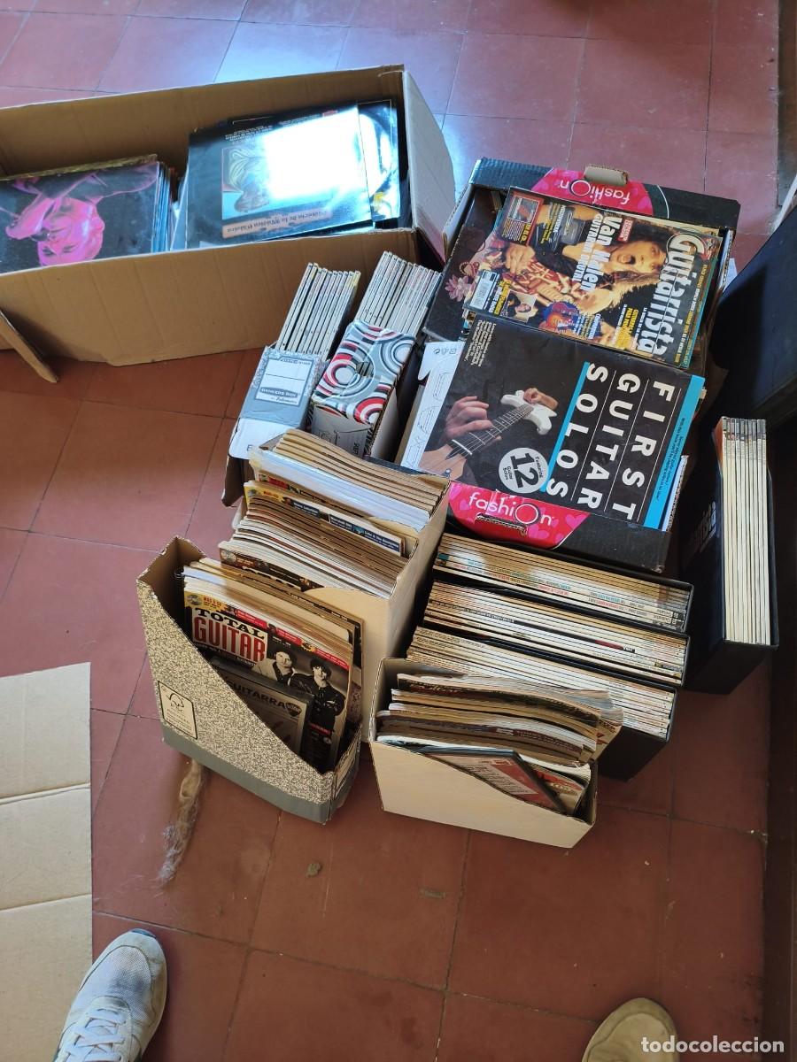 Revistas de m&uacute;sica: revistas de guitarra , total guitar, guitarrista, acordes, total guitar, etc partituras